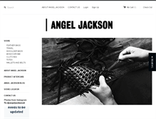 Tablet Screenshot of angeljackson.com